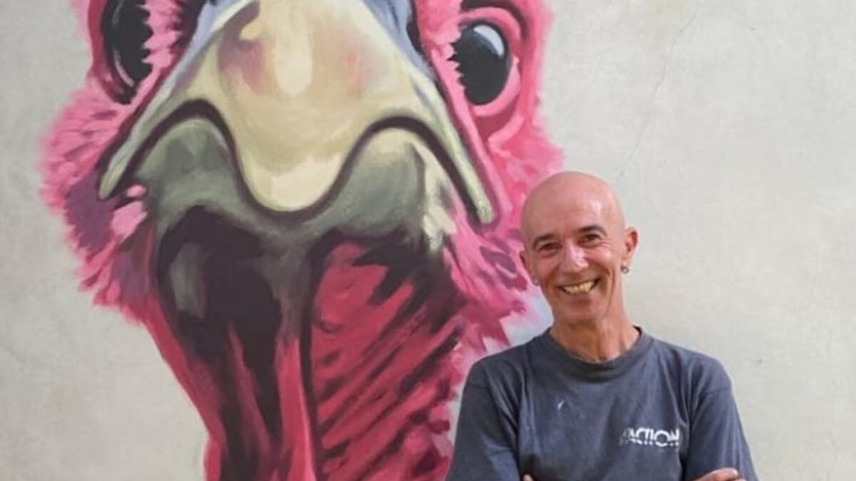 I murales di Andrea “Fungo” Pelliconi, street-artist quasi per caso