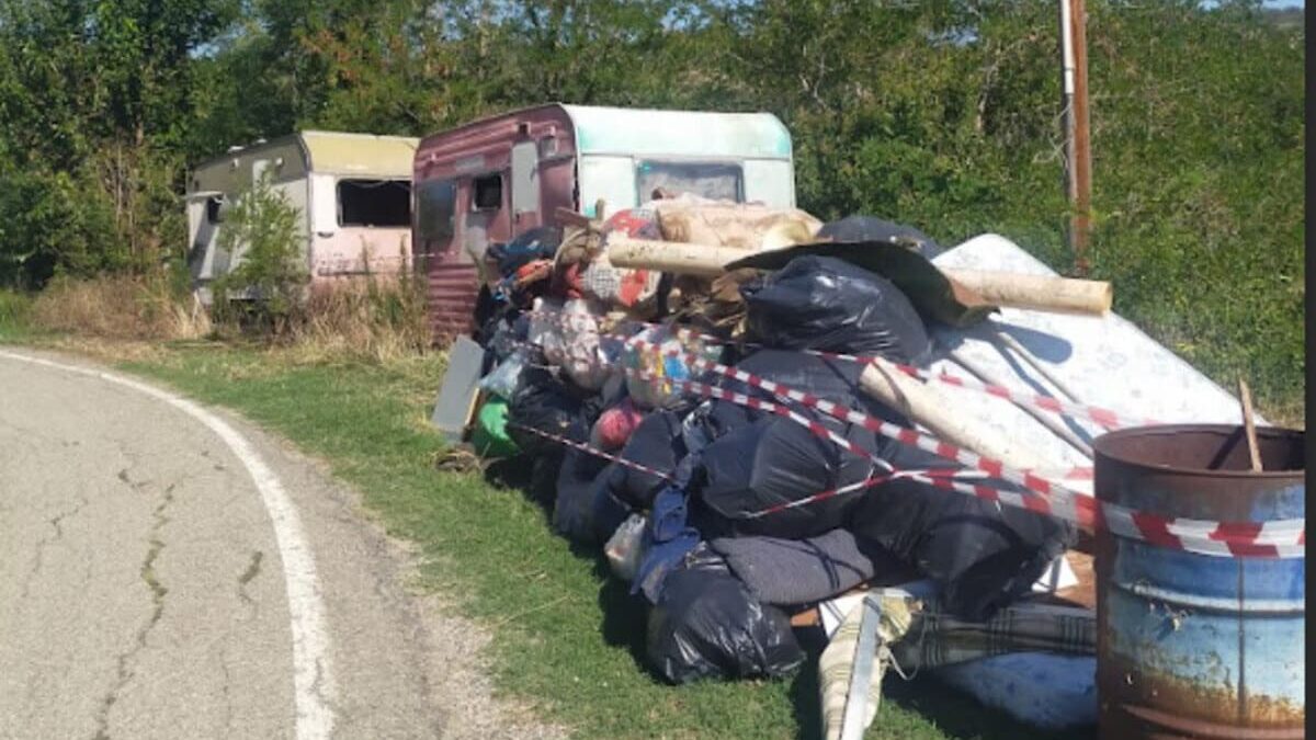 Rimosse le roulotte abbandonate a Ponticelli Pieve