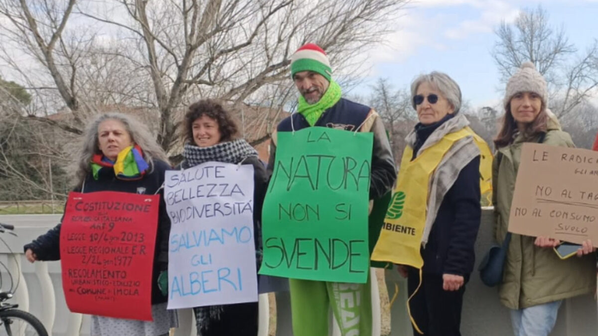 Abbattimenti sul Santerno: presidio ambientalista “Sia rispettata Legge Galasso”